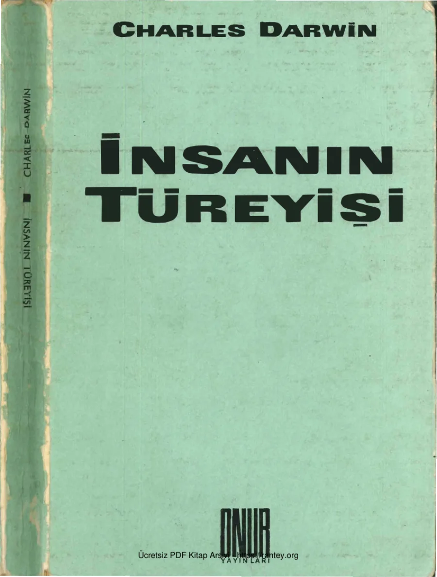 İnsanın Türeyişi kapak görseli