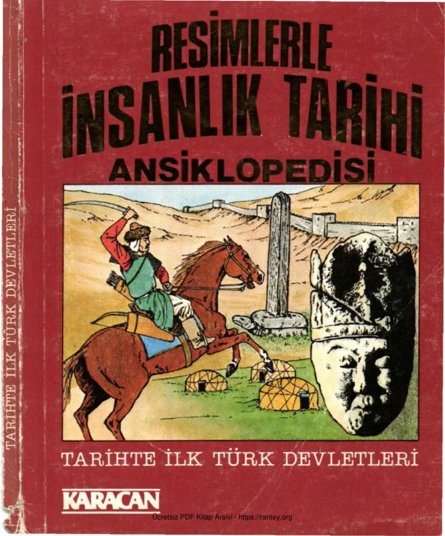 İnsanlık Tarihi Ansiklopedisi 08 Tarihte İlk Türk Devletleri kapak görseli
