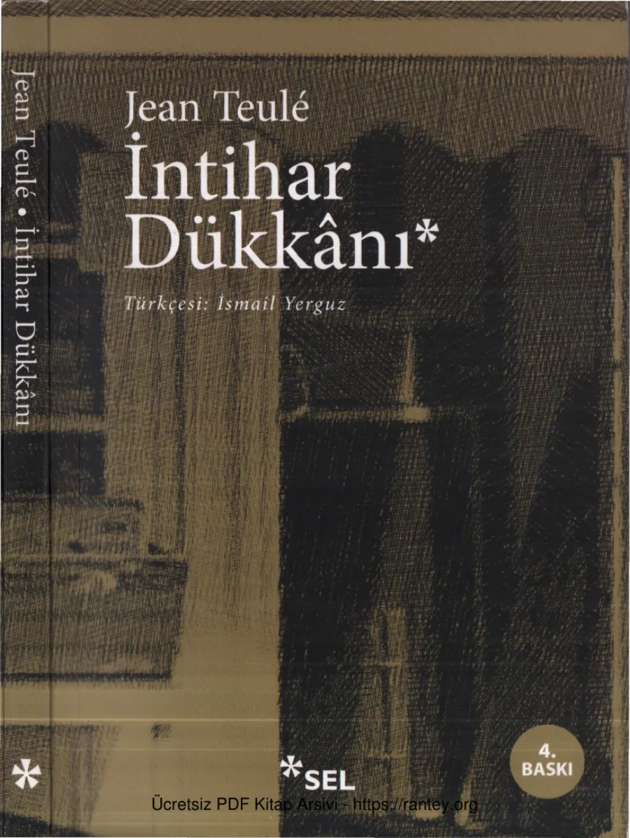 İntihar Dükkanı Sel Yayınları kapak görseli