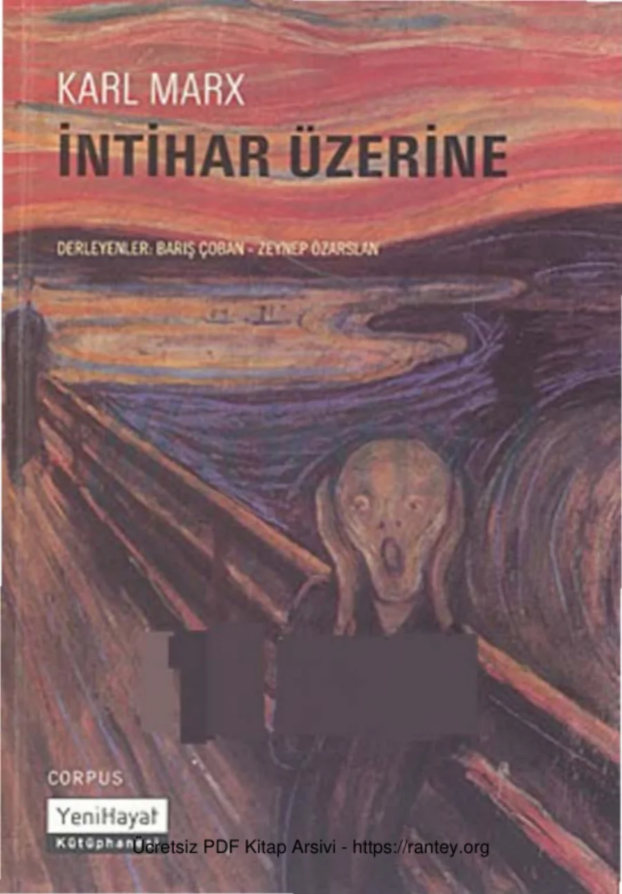 İntihar Üzerine kapak görseli