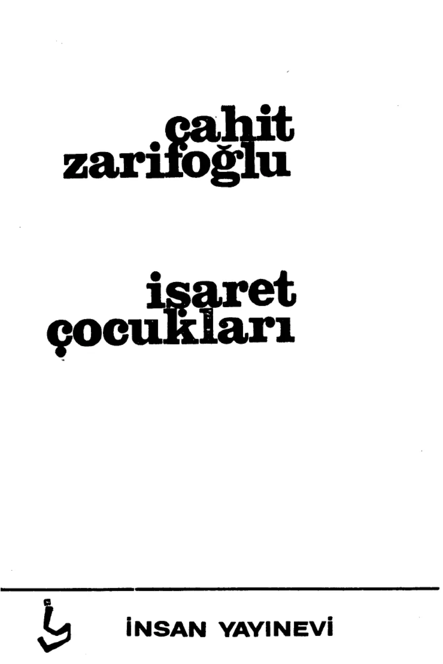 İşaret Çocukları kapak görseli