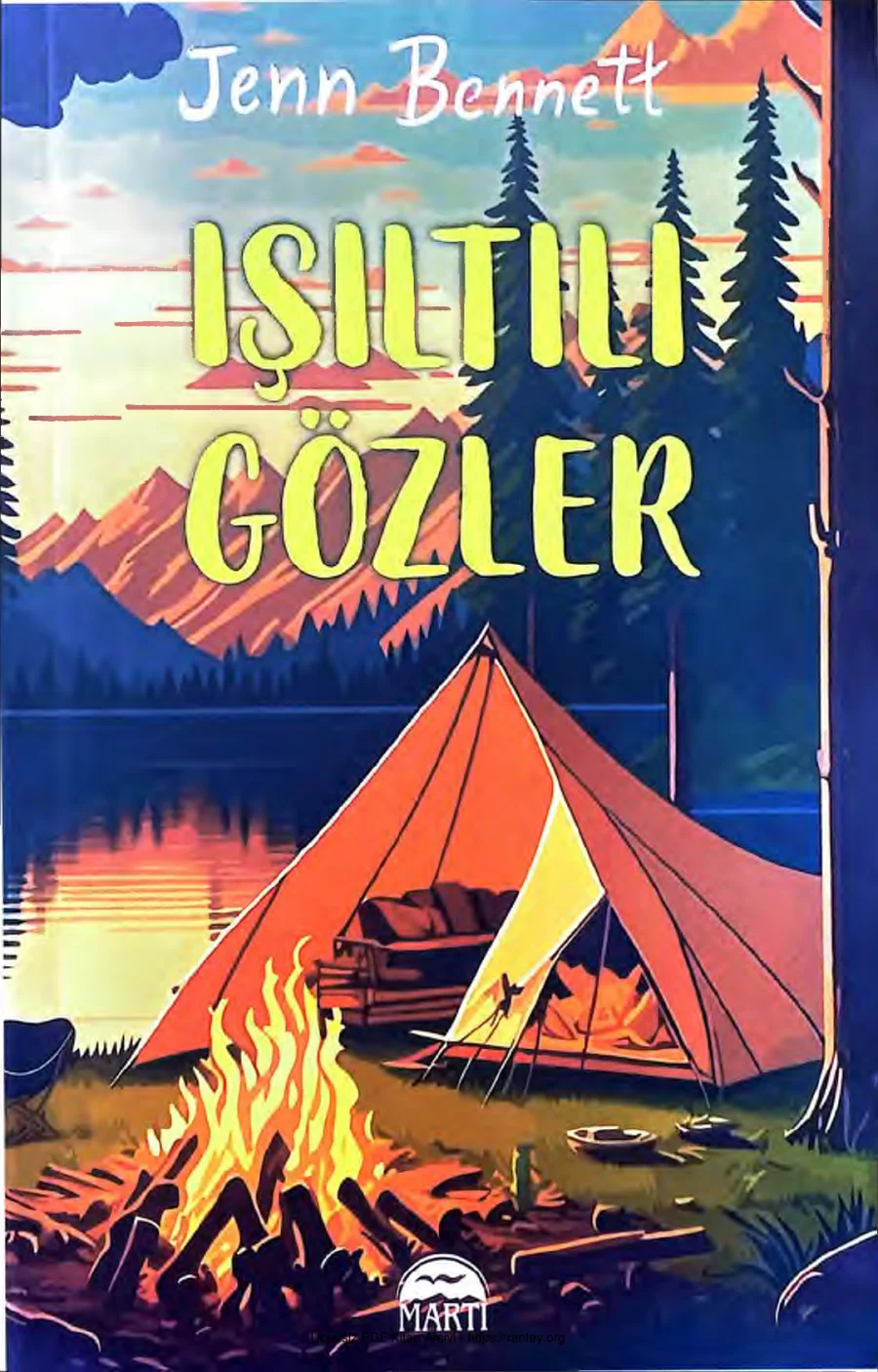 Isıltılı Gozler Jenn Bennettm kapak görseli