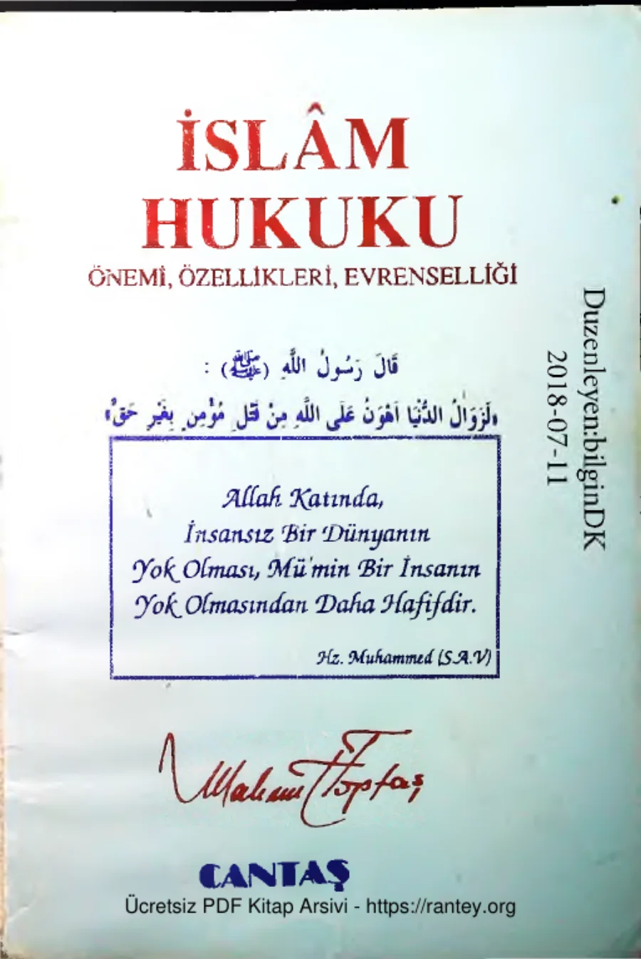 Islam Hukuku kapak görseli