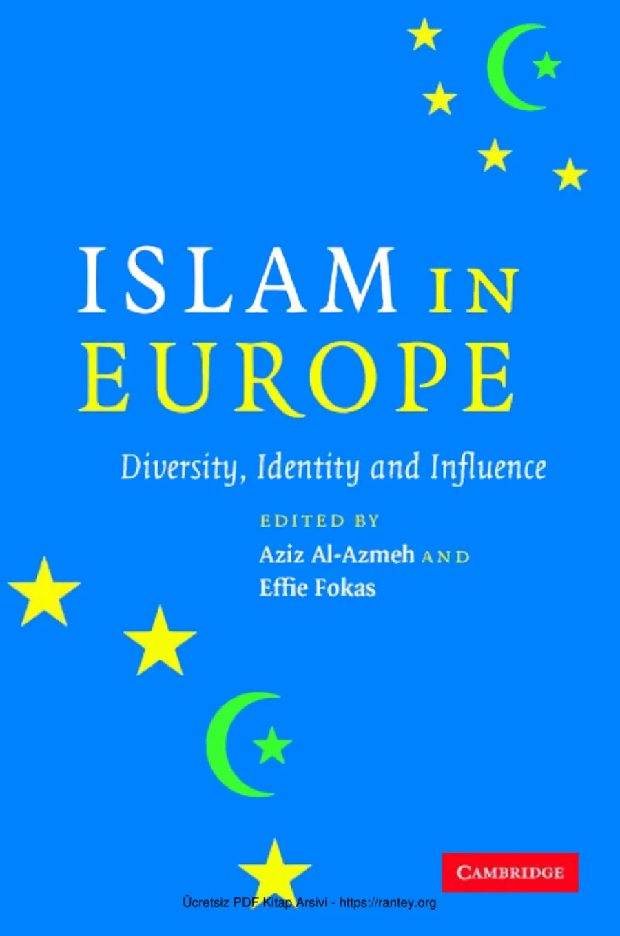 Islam in Europe Diversity Identity and Influence Cambridge University Press 2008 kapak görseli