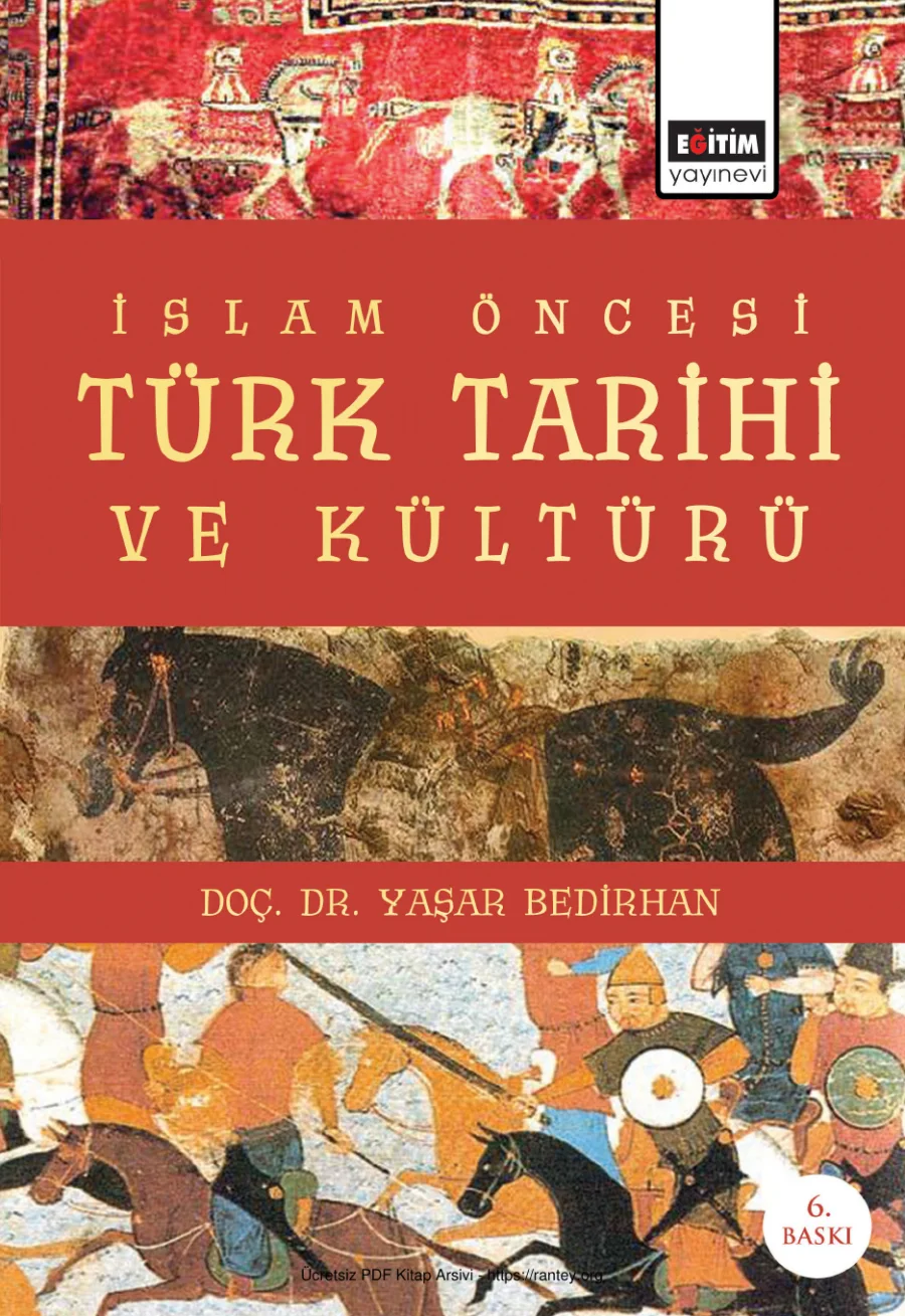 İslam Öncesi Türk Tarihi ve Kültürü Eğitim Yayınları kapak görseli