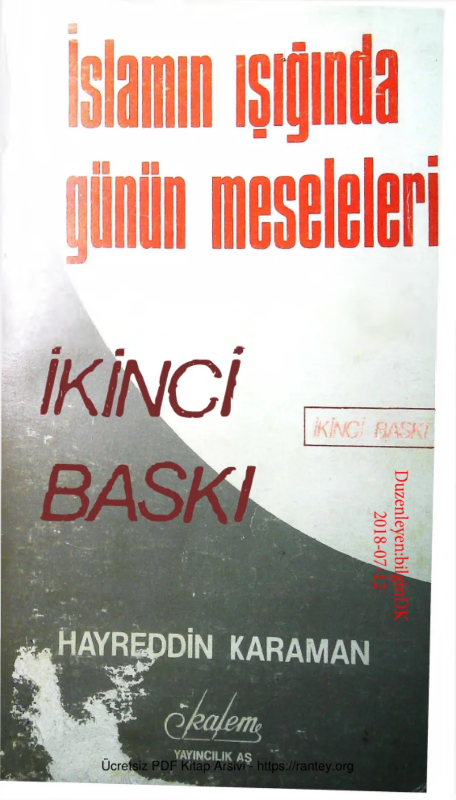 Islamin Isiginda Gunun Meseleleri kapak görseli