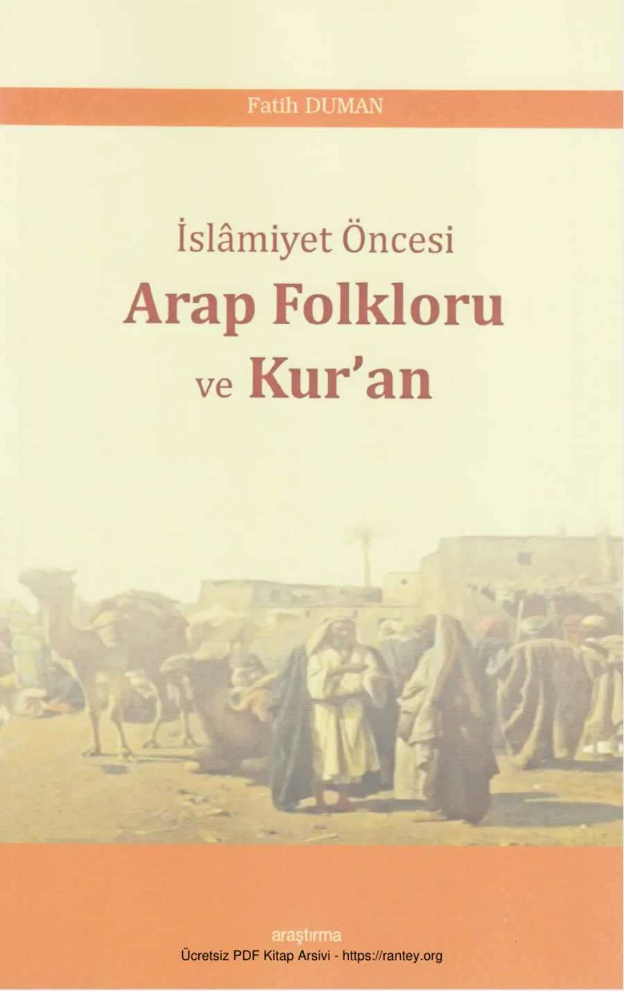 İslmiyet Öncesi Arap Folkloru ve Kuran Araştırma kapak görseli
