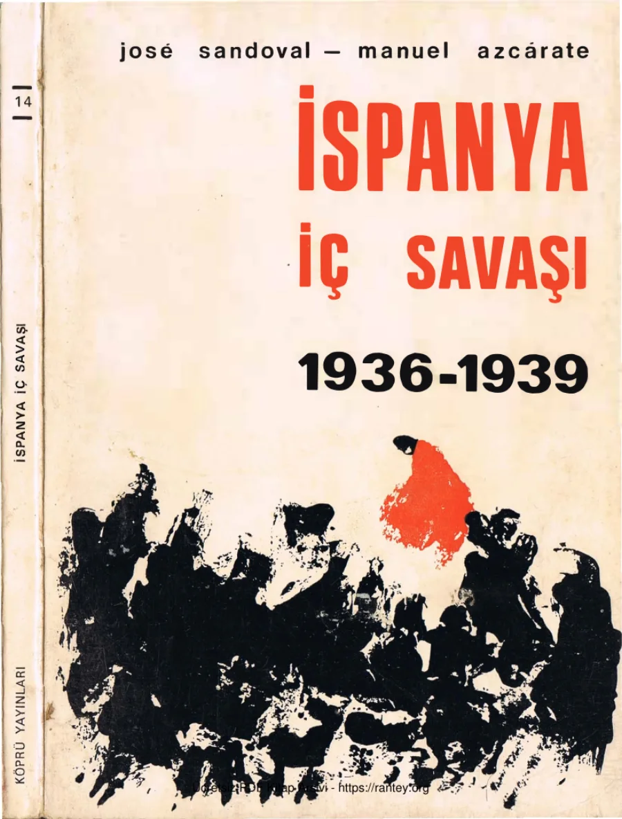 İspanya İç Savaşı kapak görseli