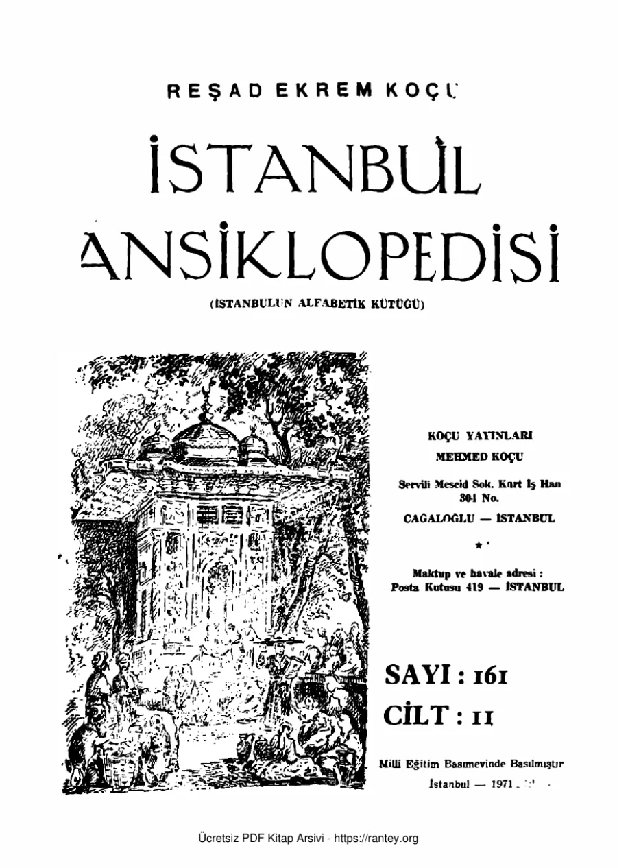 İstanbul Ansiklopedisi Cilt XI kapak görseli