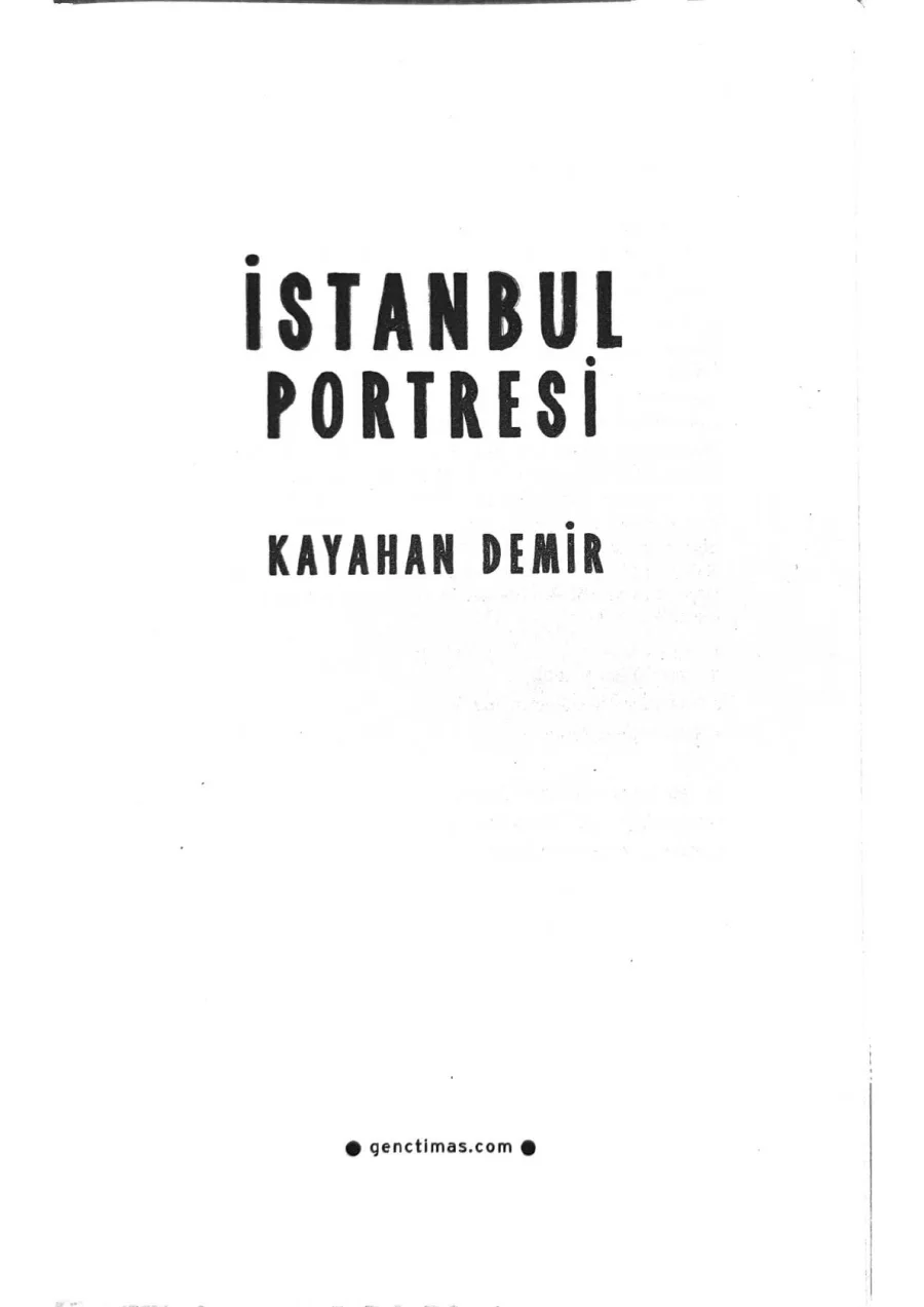 İstanbul Portresi kapak görseli