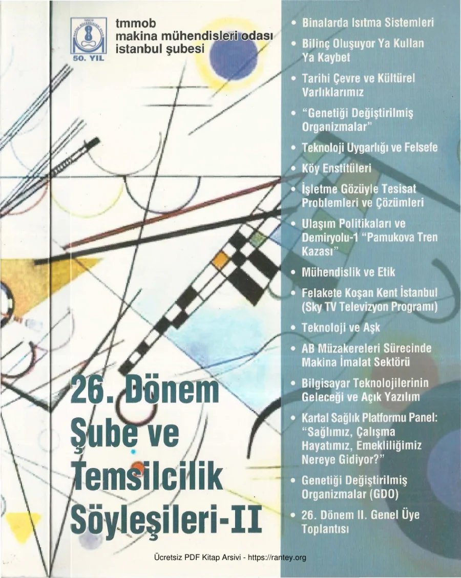 İstanbul Şubesi 26 Dönem Şube ve Temsilcilik Söyleşileri II kapak görseli