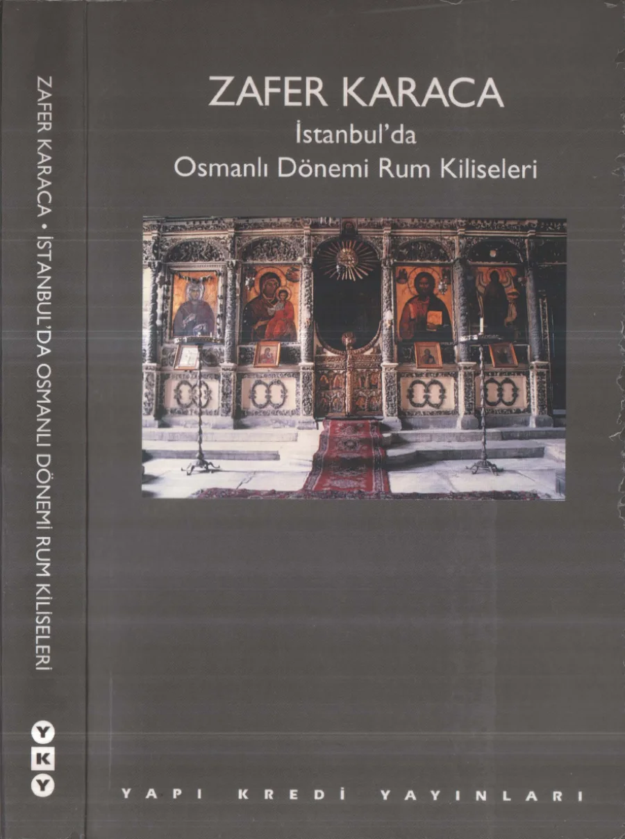 İstanbulda Osmanlı Dönemi Rum Kiliseleri kitap kapağı