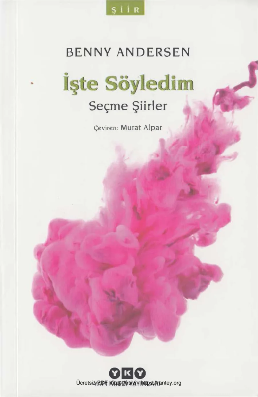 İşte Söyledim kapak görseli