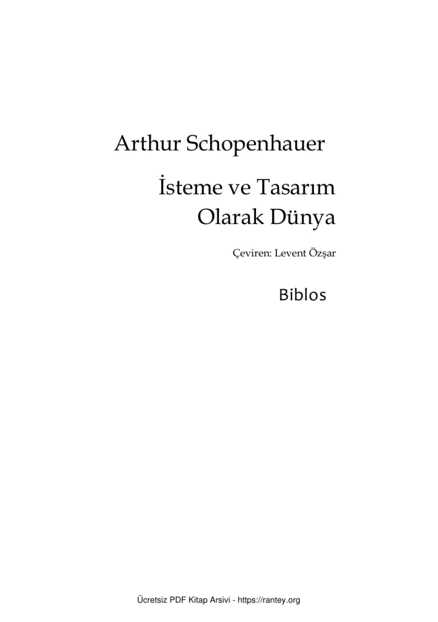 İsteme ve Tasarım Olarak Dünya kapak görseli