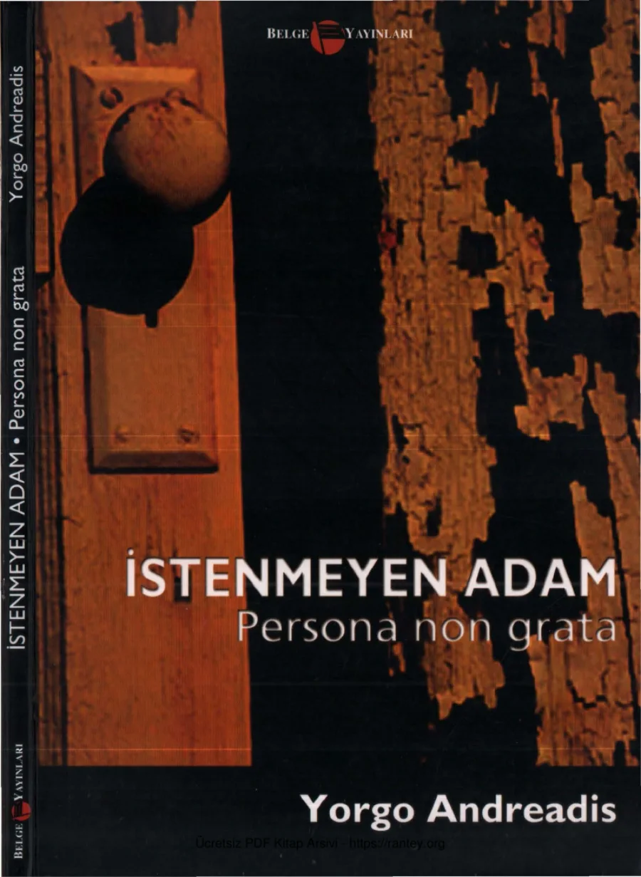 İstenmeyen Adam Persona non Grata kapak görseli