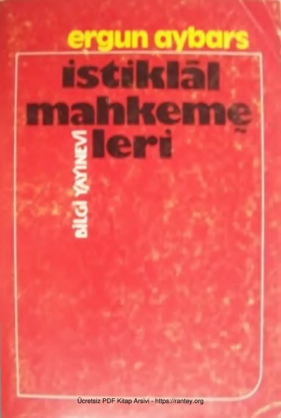 İstiklal Mahkemeleri kapak görseli