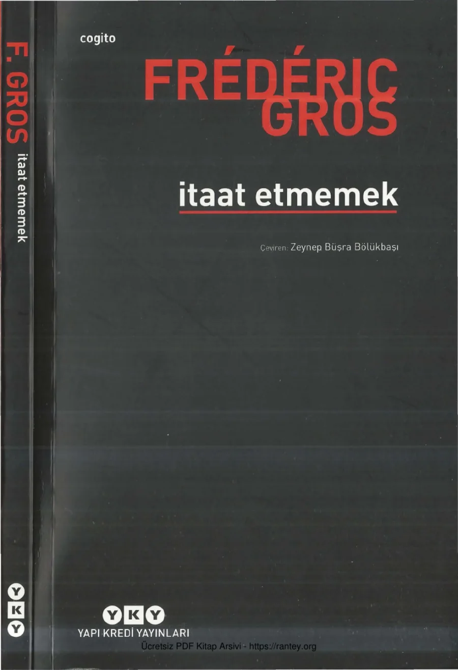 İtaat Etmemek kapak görseli