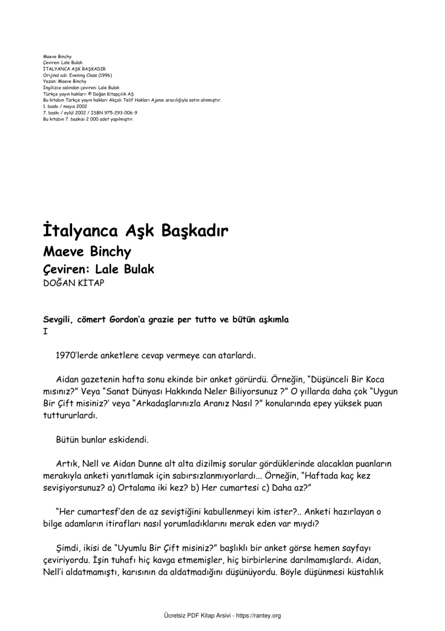 Italyanca Ask Baskadir kapak görseli