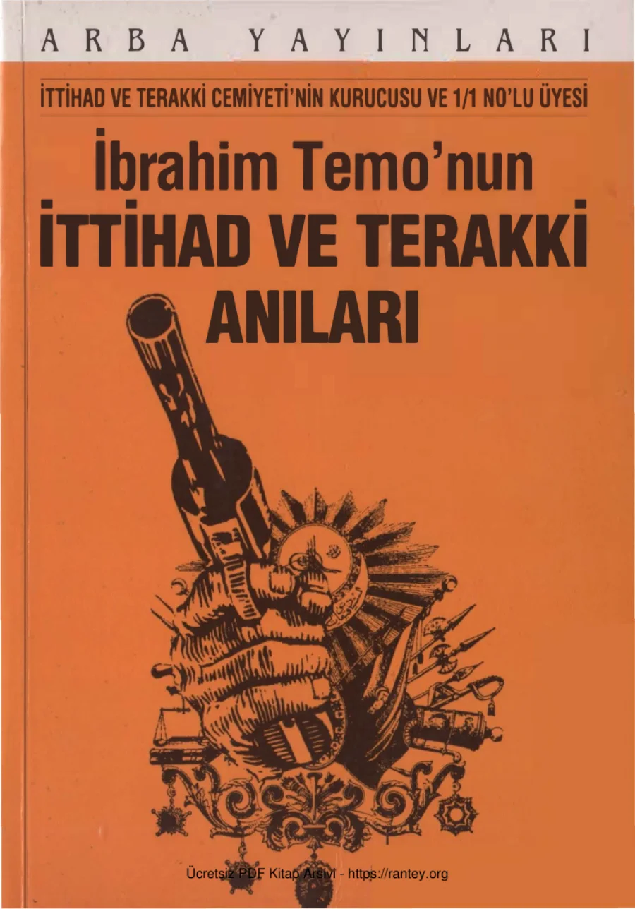 İttihad Ve Terakki Anıları kapak görseli