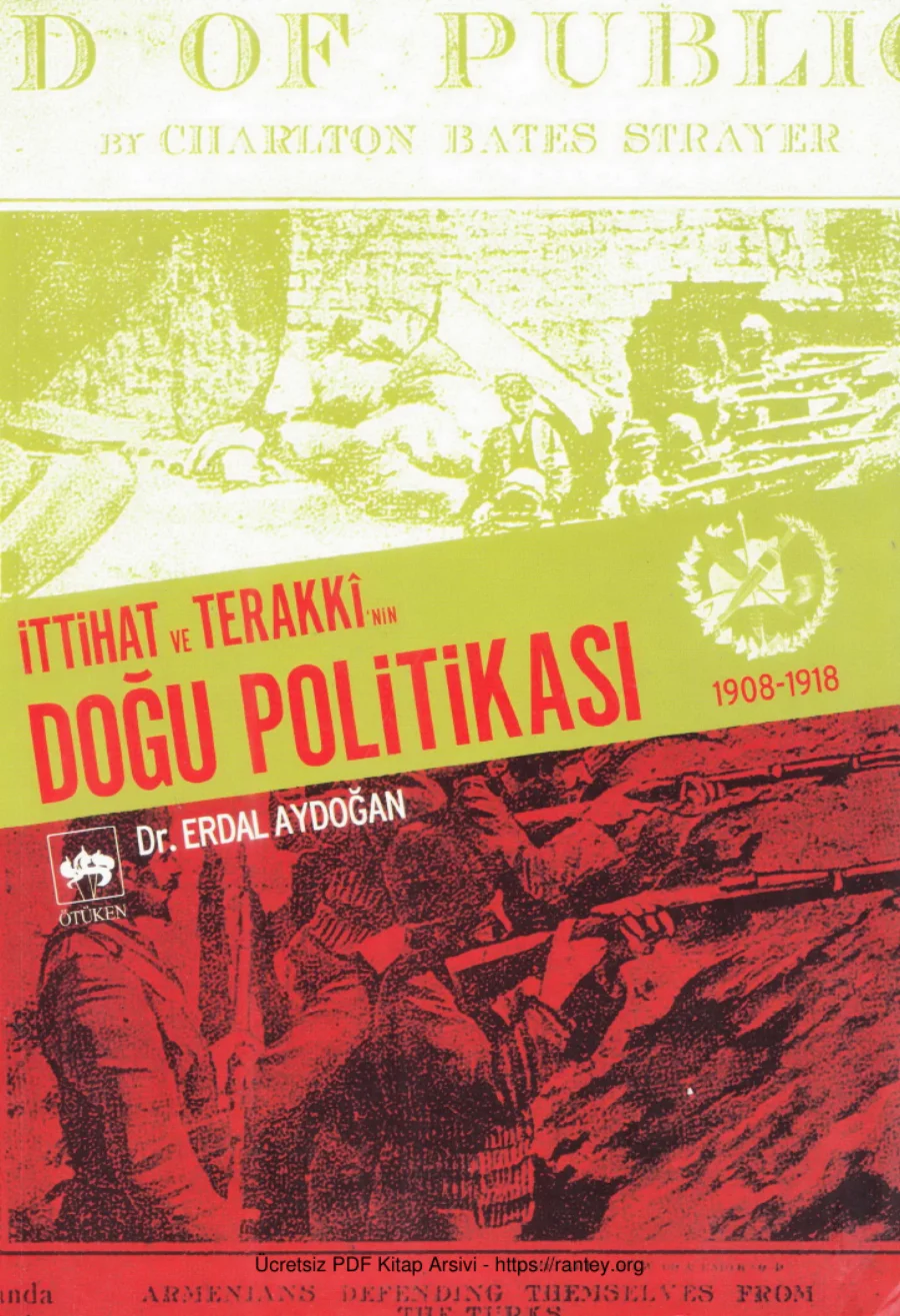İttihat ve Terakkinin Doğu Politikası 1908 1918 kapak görseli