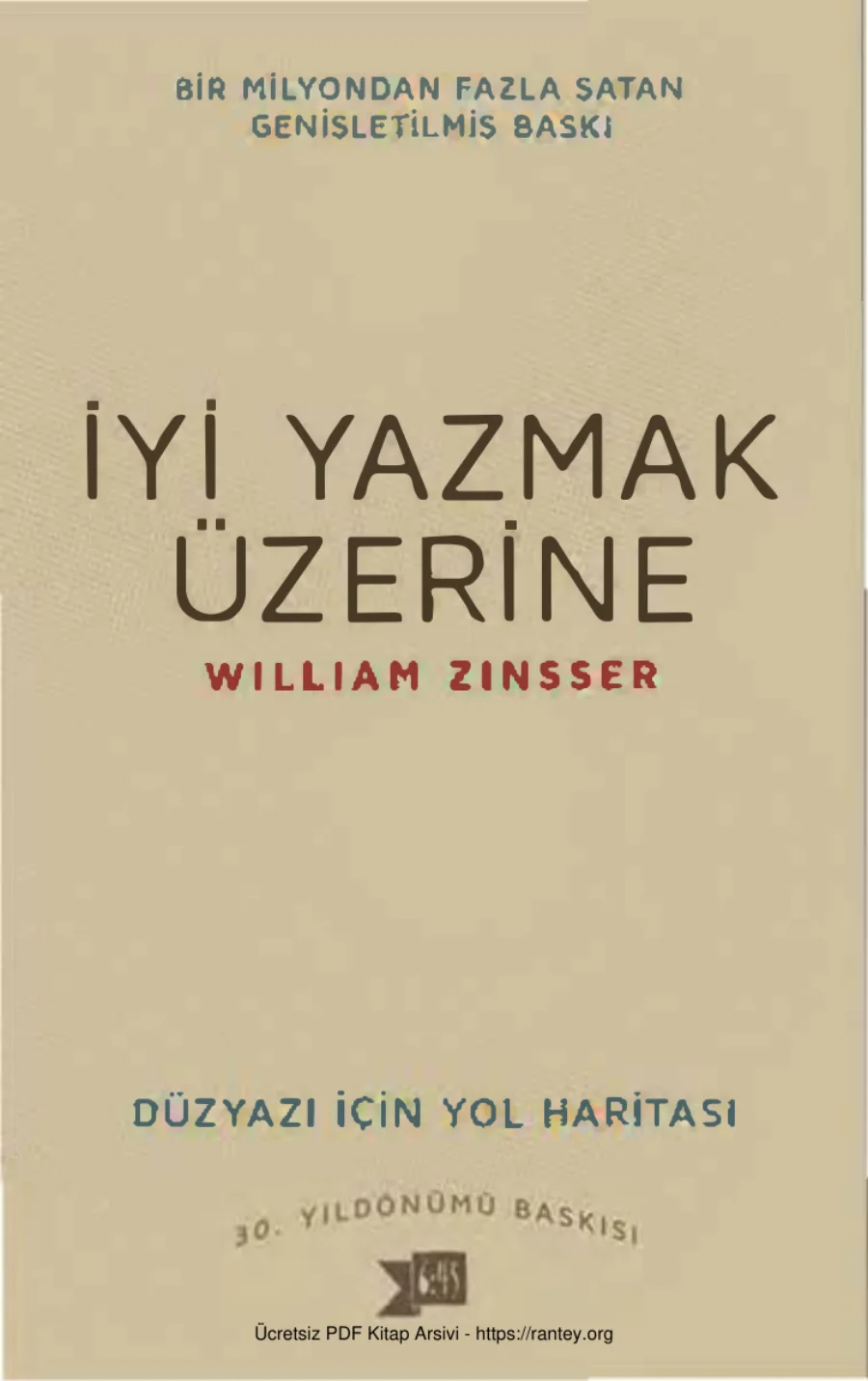 İyi Yazmak Üzerine Altı Kırkbeş Yayınları kapak görseli