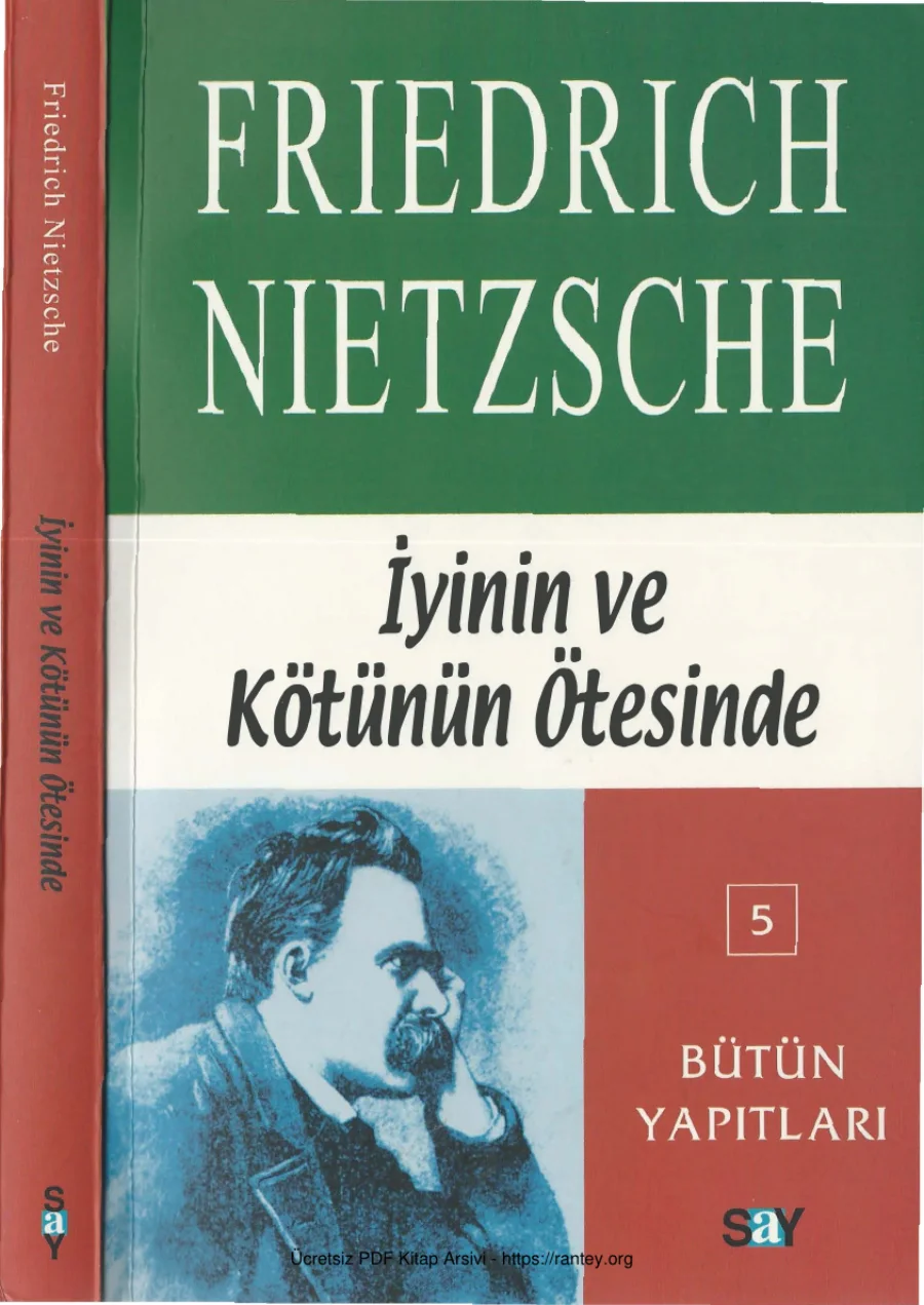 İyinin ve Kötünün Ötesinde kapak görseli
