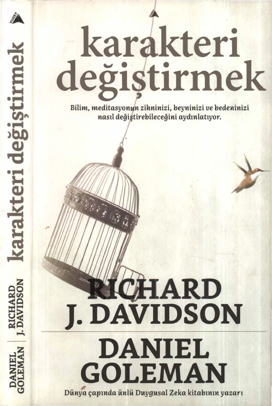 J Davidson Daniel Goleman Karakteri Değiştirmek kapak görseli
