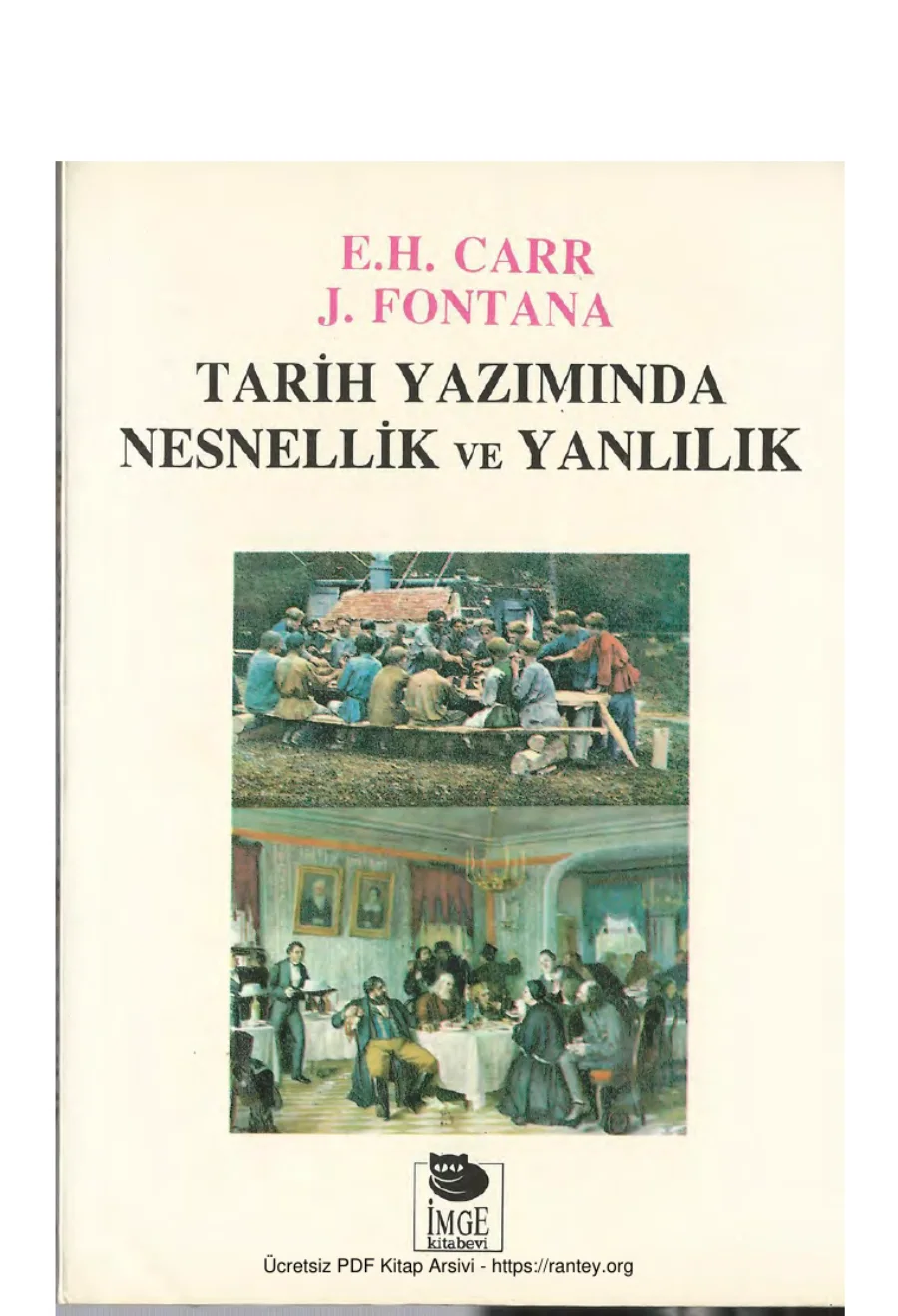 J Fontana Tarih Yazımında Nesnellik ve kapak görseli