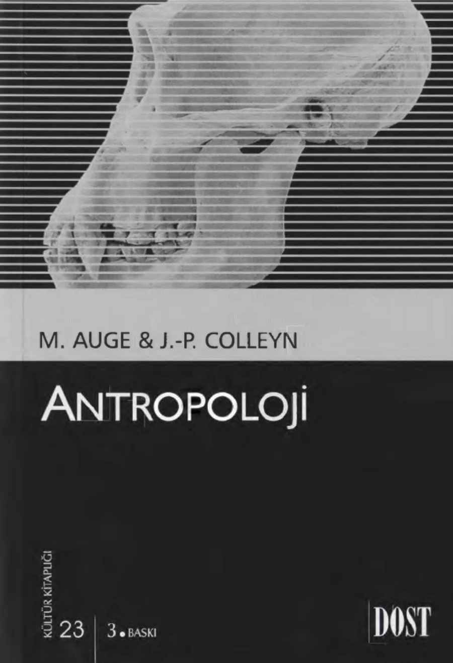 Jean Paul Colleyn Antropoloji kapak görseli