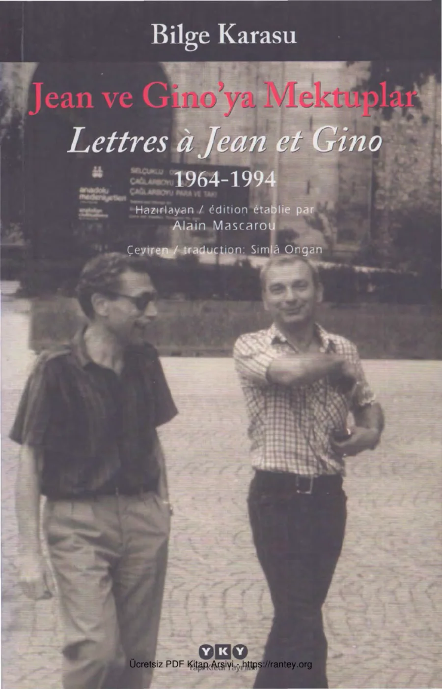 Jean ve Ginoya Mektuplar 1964 1994 kapak görseli