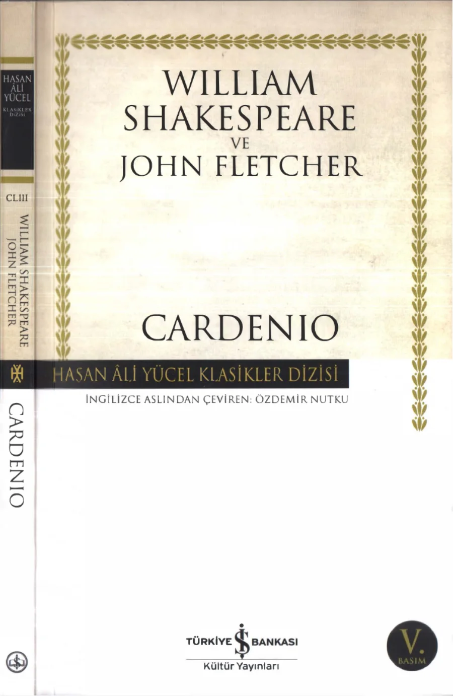 John Fletcher Cardenio kitap kapağı