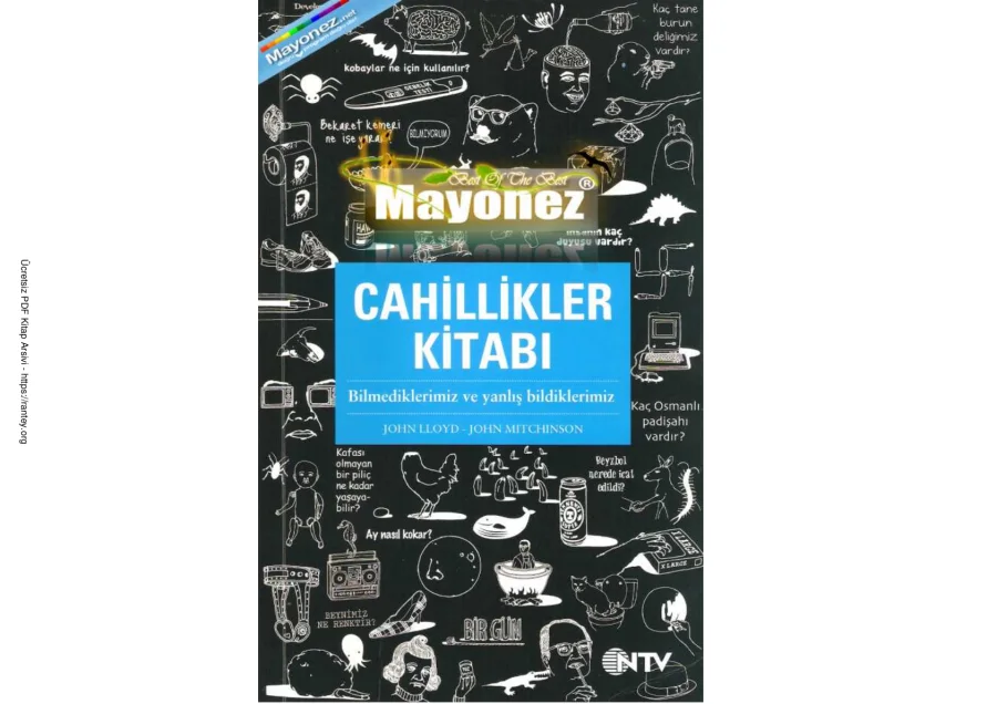 John Mitchinson Cahillikler Kitabı kapak görseli