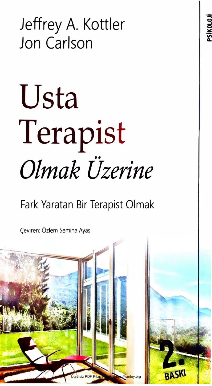 Jon Carlson Usta Terapist Olmak Üzerine Sola Unitas Yayınları kapak görseli