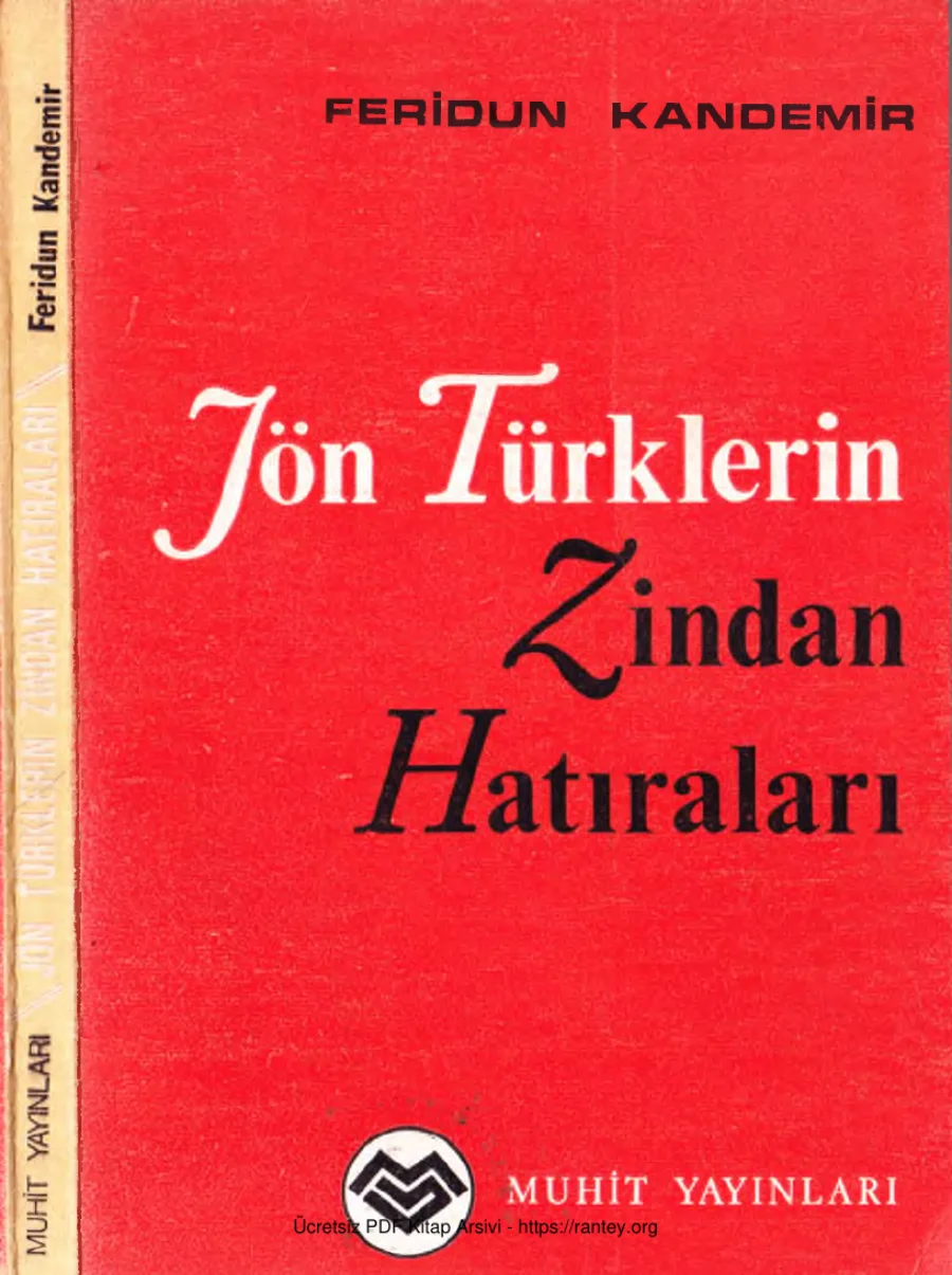 Jön Türklerin Zindan Hatıraları kapak görseli