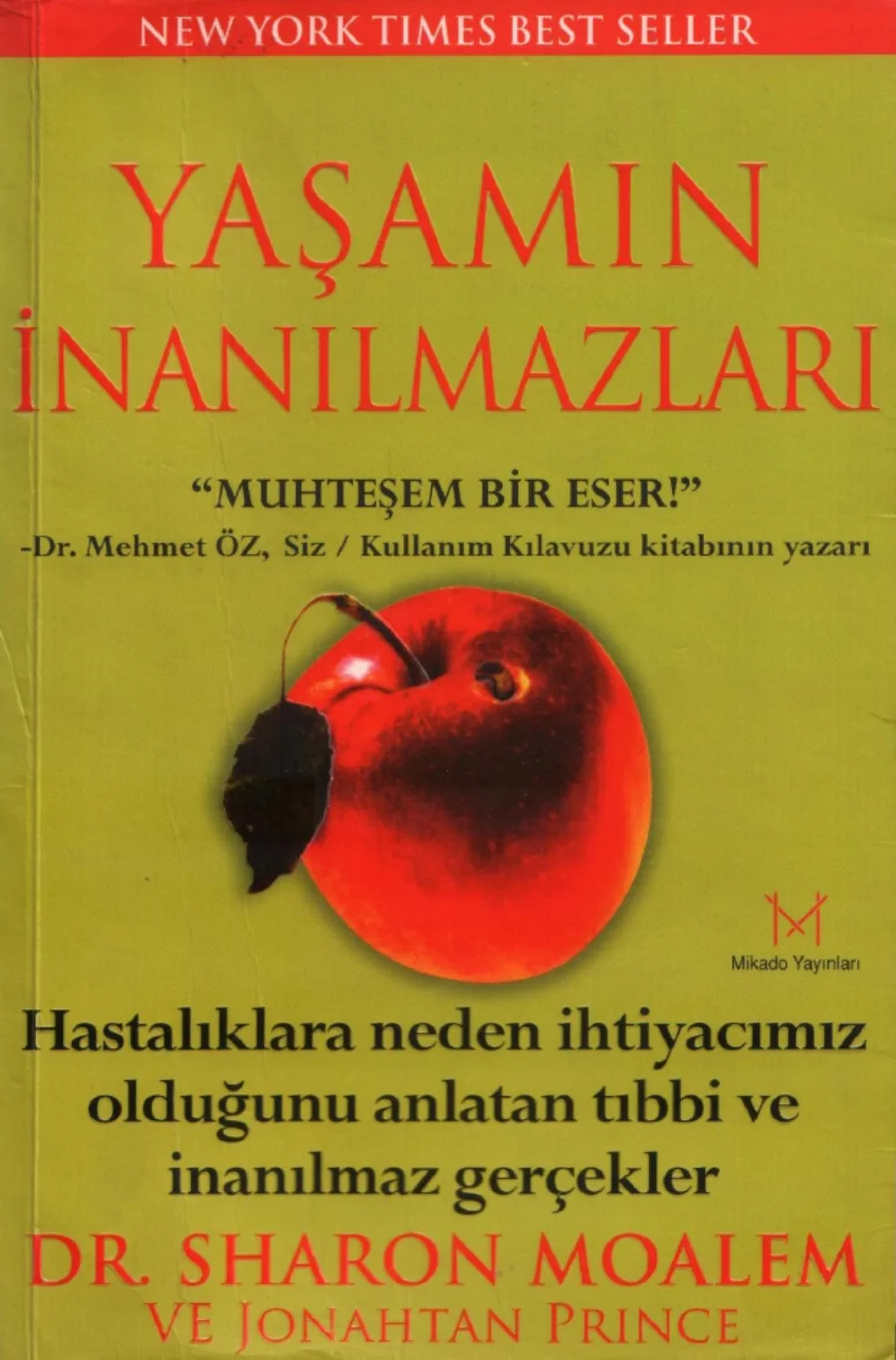 Jonahtan Prince Yaşamın İnanılmazları Mikado Yayınları kapak görseli