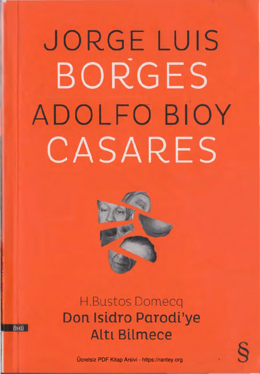 Jorge Luis Borges Don İsidro Parodiye Altı Bilmece kapak görseli