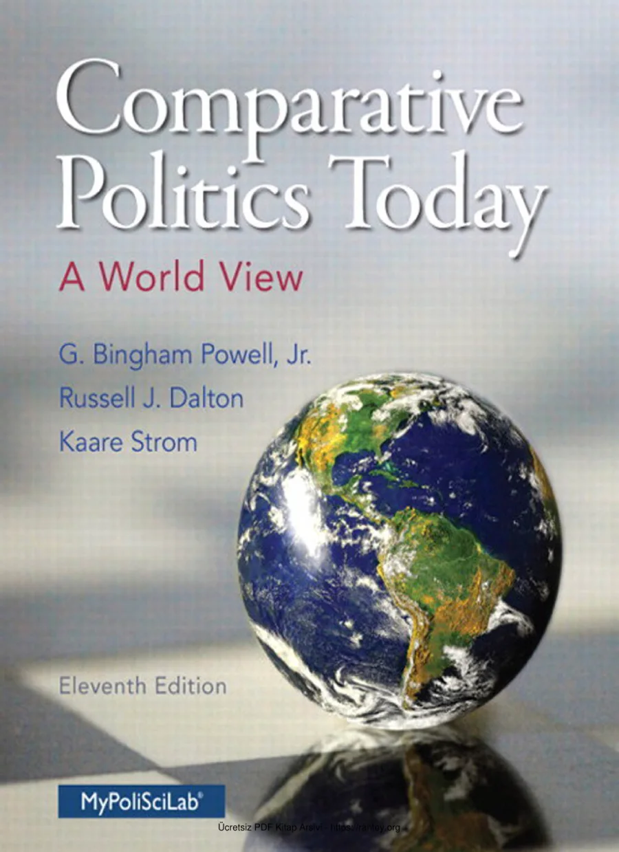 Jr Russell J Dalton Kaare Strom Comparative Politics Today A World View kapak görseli