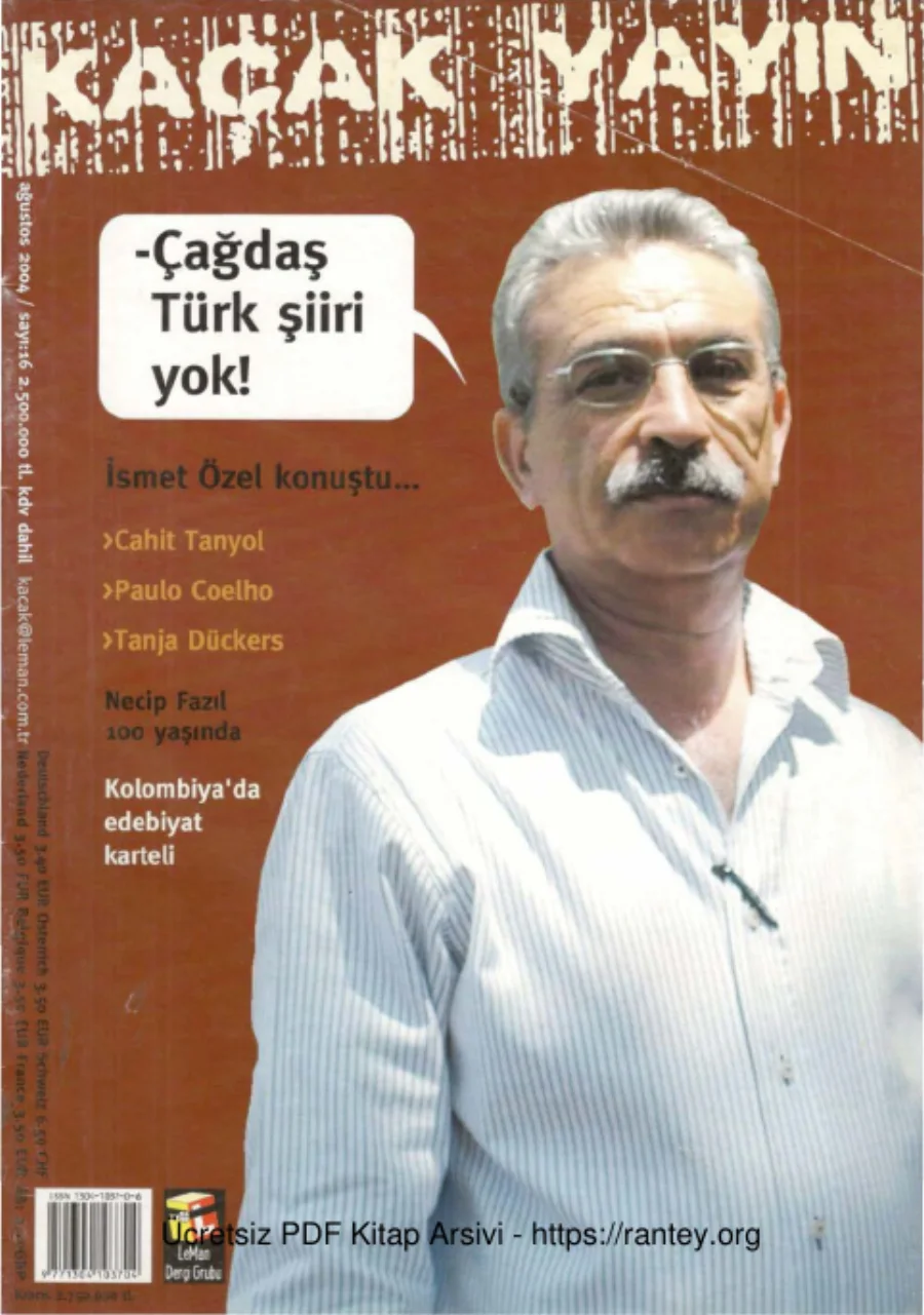 Kaçak Yayın Sayı 016 Ağustos 2004 kapak görseli