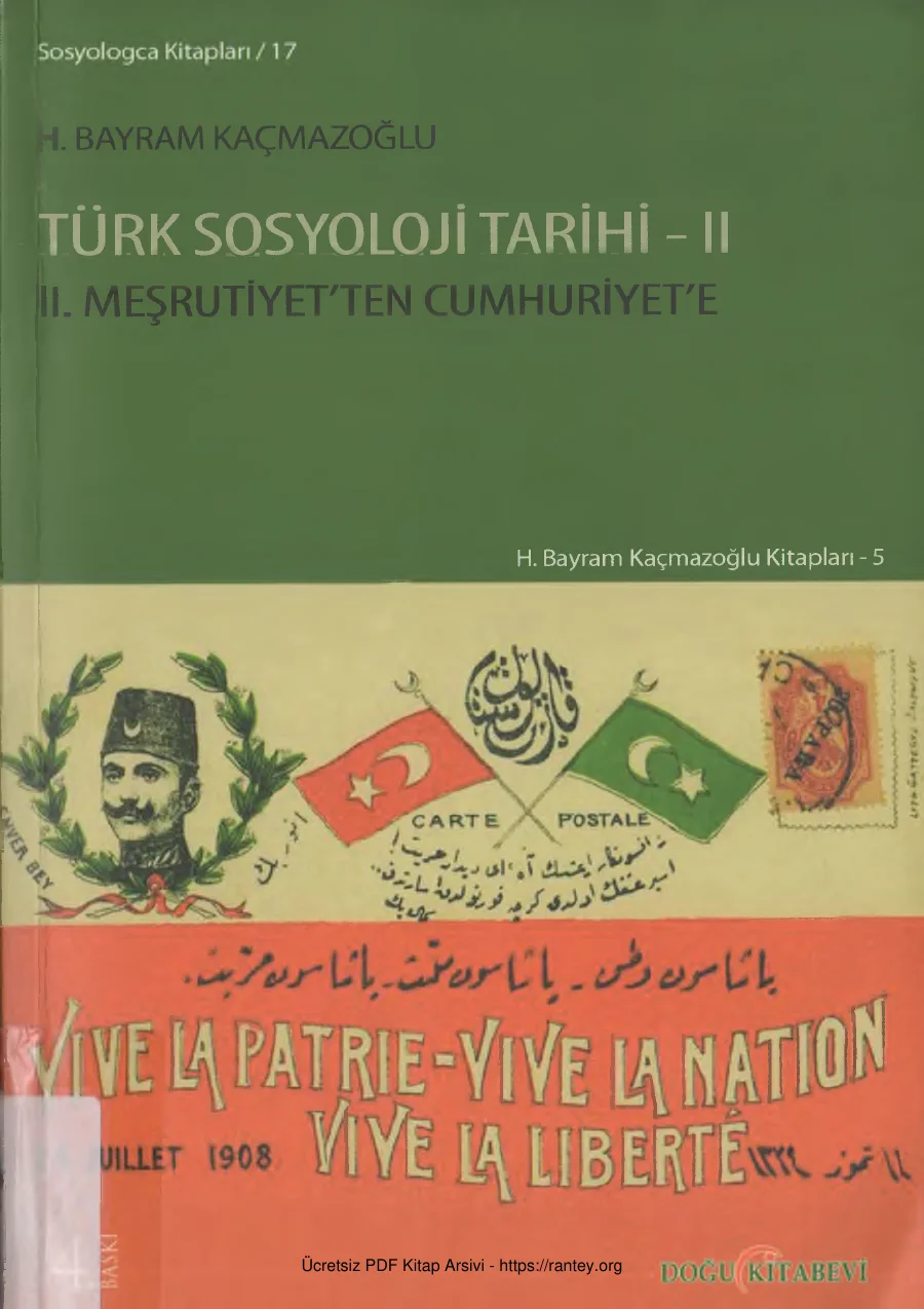 Kaçmazoğlu Türk Sosyoloji Tarihi 2 Doğu Kitabevi kapak görseli