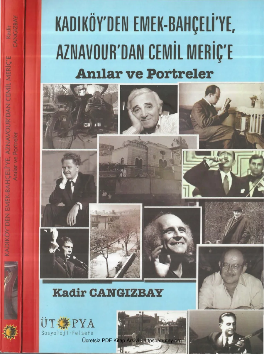 Kadıköyden Emek Bahçeliye Aznavourdan Cemil Meriçe kapak görseli
