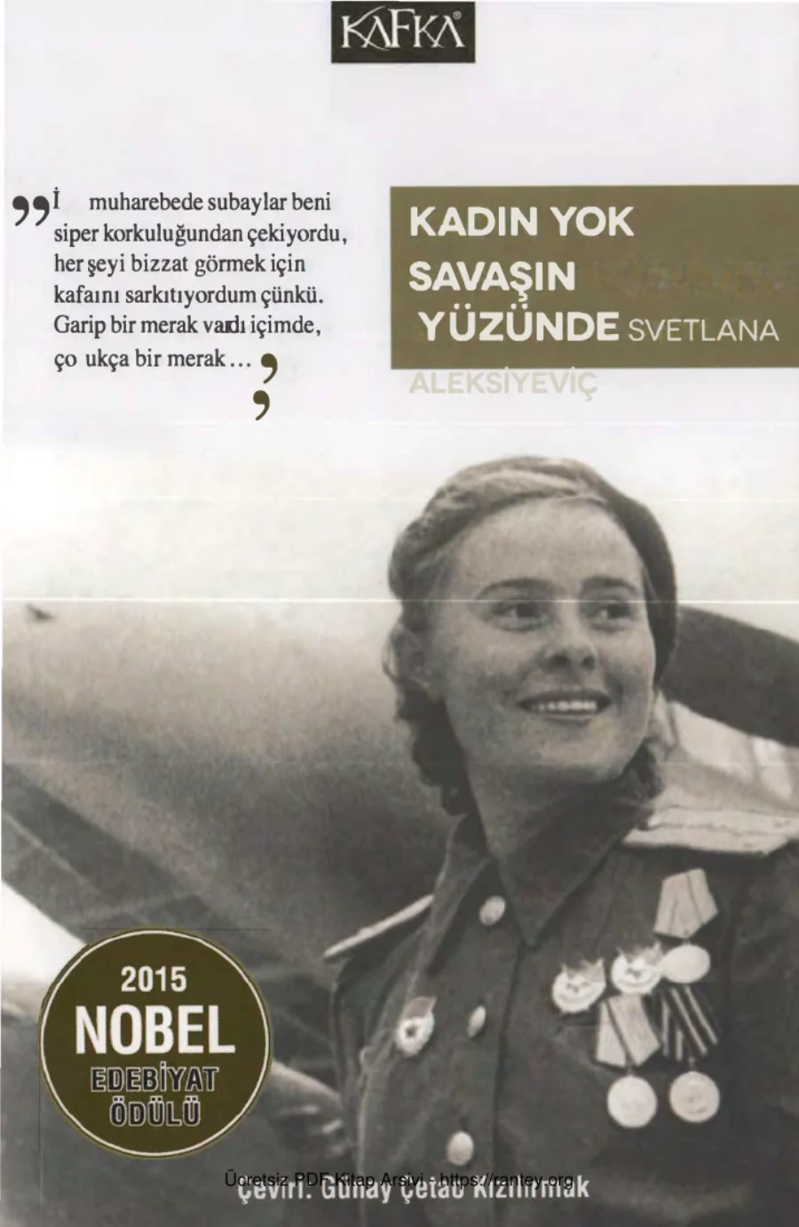 Kadın Yok Savaşın Yüzünde kapak görseli