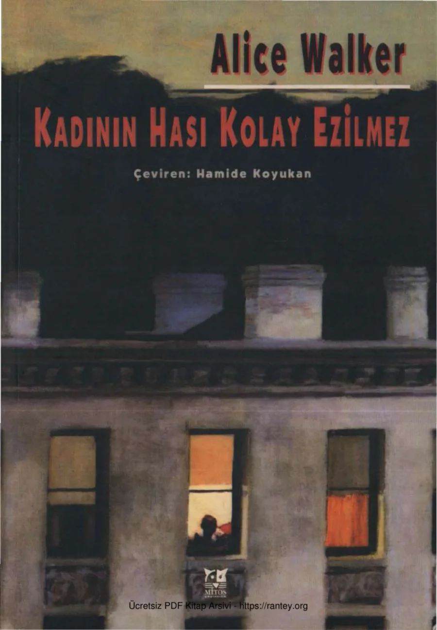 Kadının Hası Kolay Ezilmez Mitos Yayınlarıpdf kapak görseli