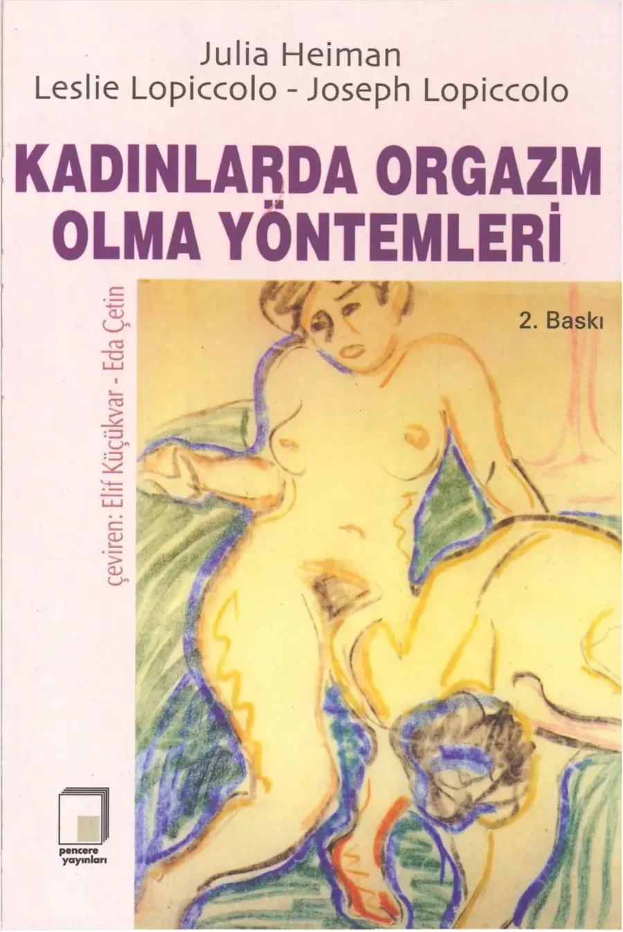 Kadınlarda Orgazm Olma Yöntemleri kitap kapağı