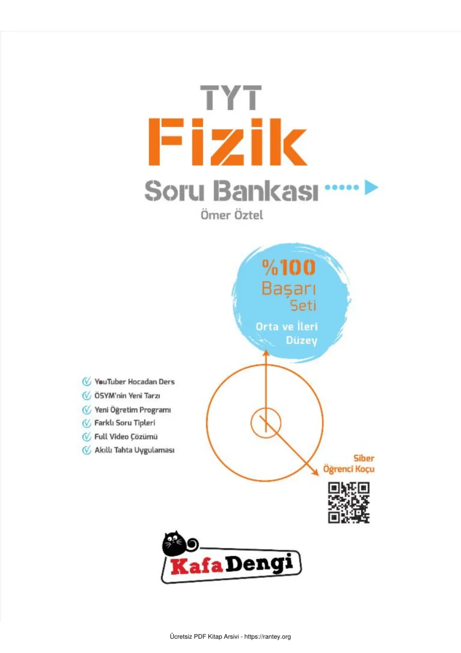 Kafa Dengi Yayıncılık TYT Fizik Soru Bankası 2021 kapak görseli