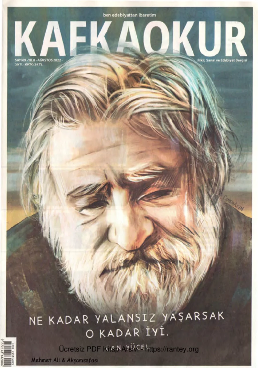 Kafka Okur Sayı 069 - Can Yücel kapak görseli