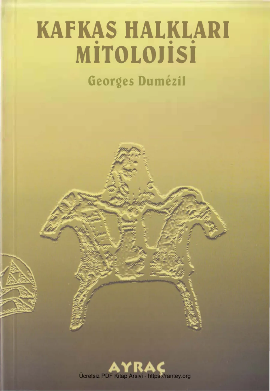 Kafkas Halkları Mitolojisi kapak görseli
