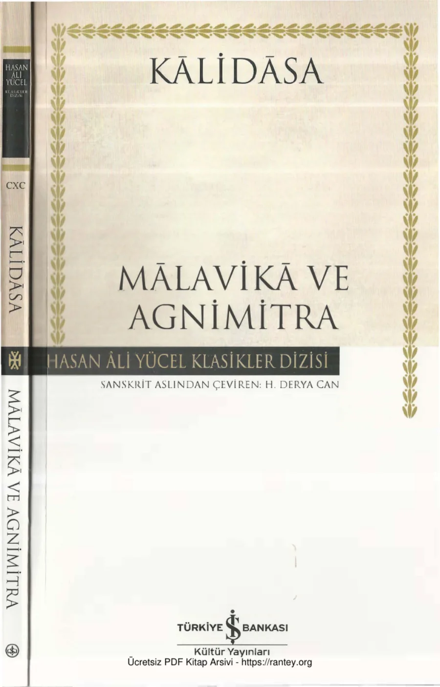 Kalidasa Malavika ve Agnimitra kapak görseli