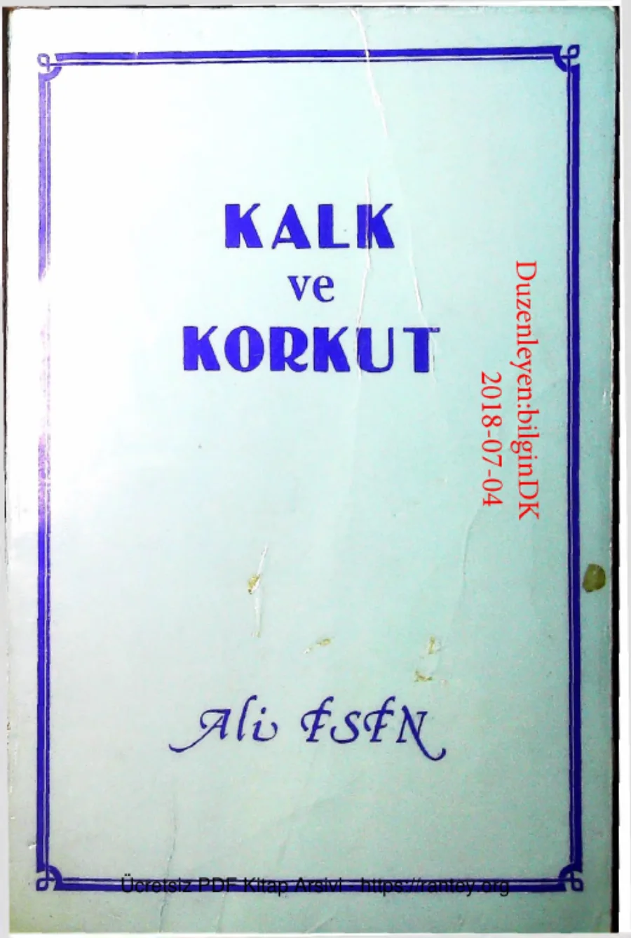 Kalk ve Korkut kapak görseli