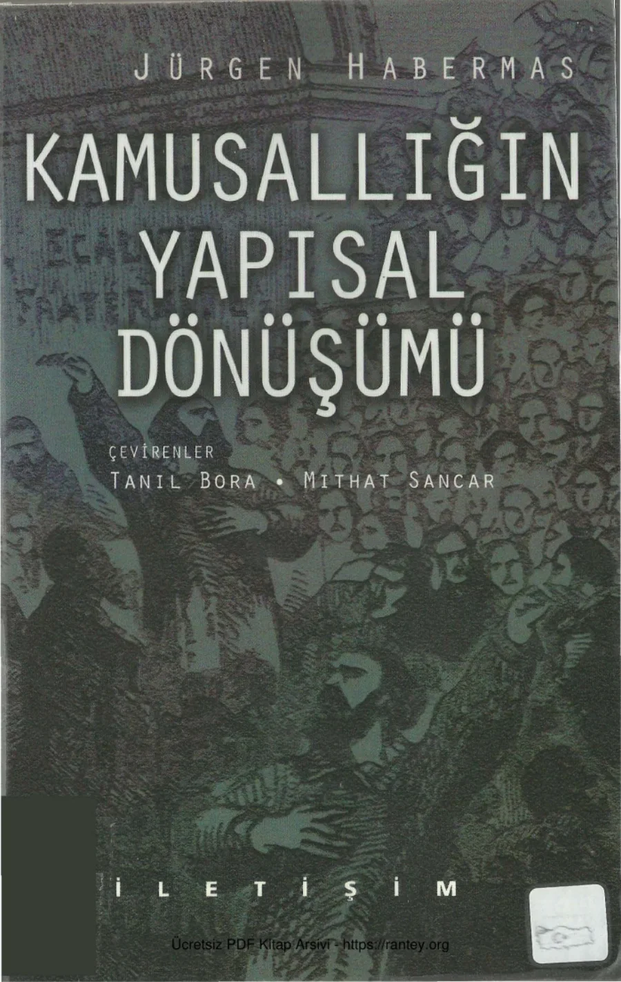 Kamusallığın Yapısal Dönüşümü İletişim Yayınları kapak görseli