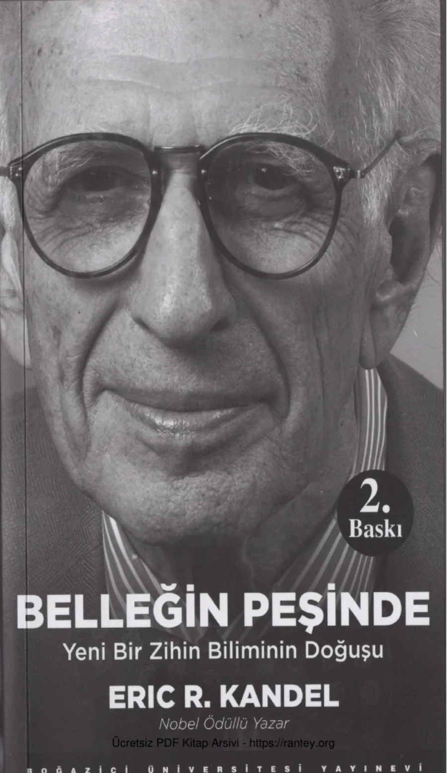 Kandel Belleğin Peşinde kapak görseli